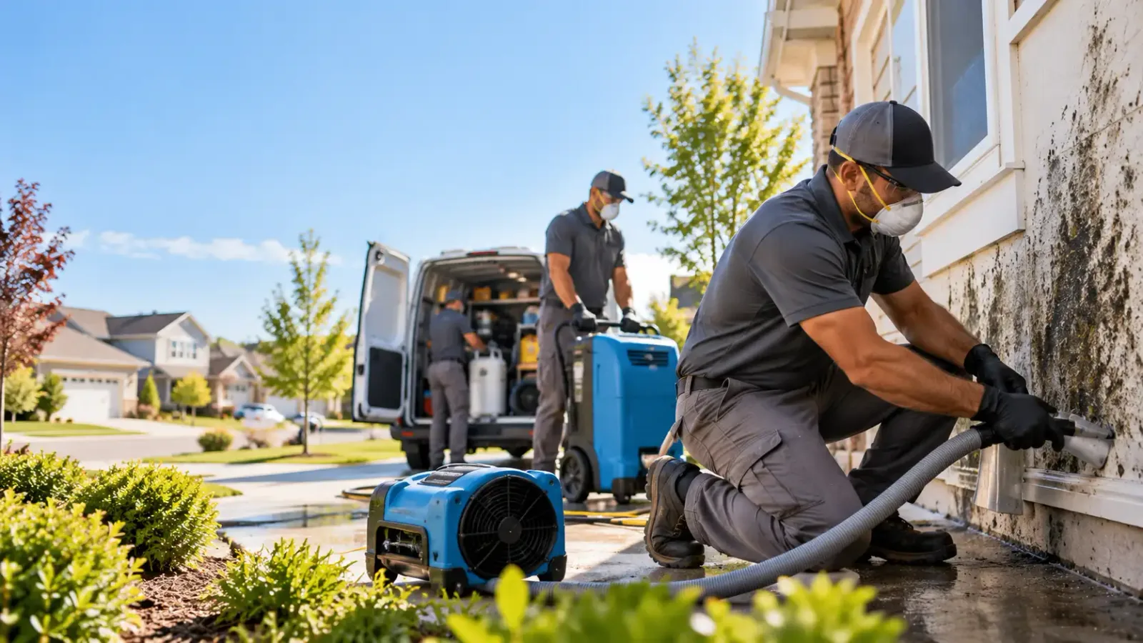 Mold Remediation in Center, TX